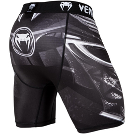 Компрессионные шорты Venum Gladiator 3.0 Vale Tudo Shorts Black White, Фото № 4