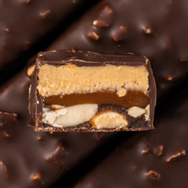 Шоколадний батончик Fizi Peanut Caramel, Фото № 4