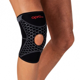 Суппорт для коліна з відкритою колінною чашечкою OPROtec Knee Support with Open Patella, Фото № 2