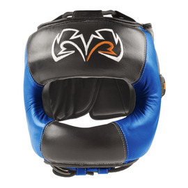 Боксерський шолом Rival RHGFS1 Face Saver Training Headgear Black/Blue