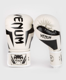 Боксерські рукавички Venum Elite Boxing Gloves - White/Black 