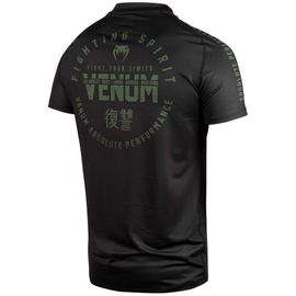 Футболка Venum Signature Dry Tech T-shirt Black Khaki Exclusive, Фото № 3