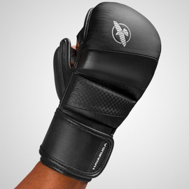 Гибридные перчатки для MMA Hayabusa T3 7oz Hybrid Gloves Black, Фото № 4