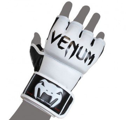 Перчатки Venum Undisputed MMA Gloves - Nappa Leather - White, Фото № 2