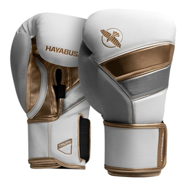Боксерские перчатки Hayabusa T3 Boxing Gloves White Gold
