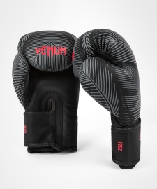 Боксерские перчатки Venum Phantom Boxing Gloves Black Red, Фото № 2