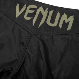 Шорти для ММА Venum Signature Fightshorts Black Khaki Exclusive, Фото № 4