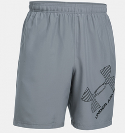 Шорты Under Armour Graphic Woven Shorts Steel, Фото № 5