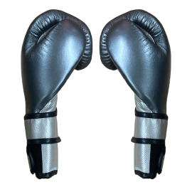 Боксерские перчатки Cleto Reyes Heros 500 Leather Training Gloves Onyx, Фото № 2