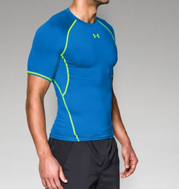 Компрессионная футболка Under Armour HeatGear® Armour Short Sleeve Compression Shirt, Фото № 3