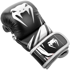 Рукавиці для ММА Venum Challenger 3.0 MMA Gloves Black White, Фото № 2