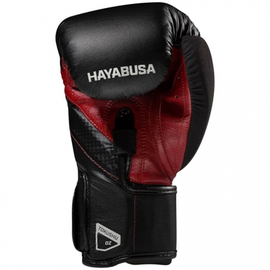Боксерські рукавиці Hayabusa T3 Boxing Gloves Black Red, Фото № 3
