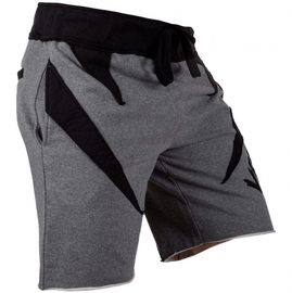 Шорти Venum Jaws Cotton Training Shorts Grey Black, Фото № 2