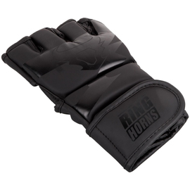 Перчатки для MMA Ringhorns Charger MMA Gloves Black Black, Фото № 4