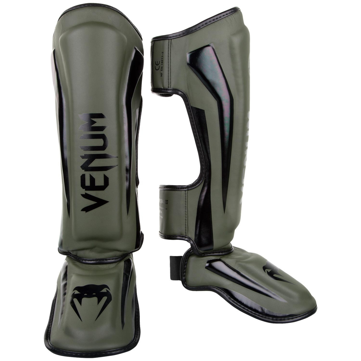 Захист гомілки Venum Elite Standup Shinguards Khaki Black