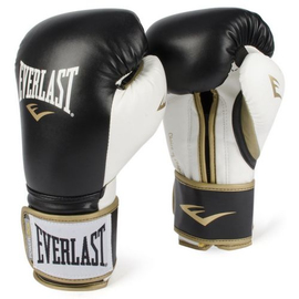 Боксерські рукавиці Everlast Powerlock Training Gloves Black White