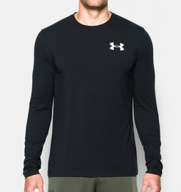 Лонгслів Under Armour Vertical Wordmark Long Sleeve T-Shirt Black