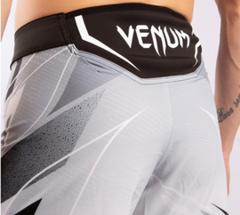 Легкі шорти для ММА Venum Authentic UFC FightNight Short Fit Pro Line White, Фото № 5