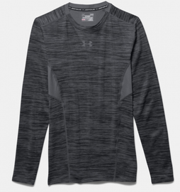 Компрессионная футболка Under Armour CoolSwitch Long Sleeve Compression Shirt Graphite, Фото № 5