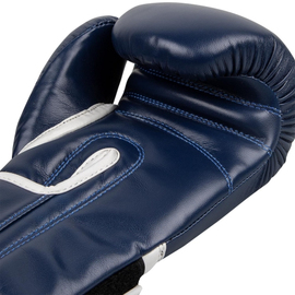 Боксерские перчатки для детей Venum Signature Kids Boxing Gloves Navy Blue , Фото № 4