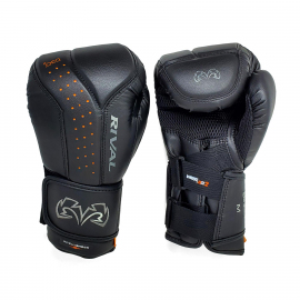 Боксерські рукавиці Rival RB10 Intelli-Shock Bag Gloves Black Black, Фото № 2