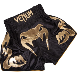 Шорти для тайського боксу Venum Inferno Muay Thai Shorts Black Gold