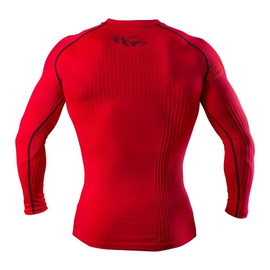 Компрессионная футболка с длинным рукавом Peresvit 3D Performance Rush Compression T-Shirt Red, Фото № 2