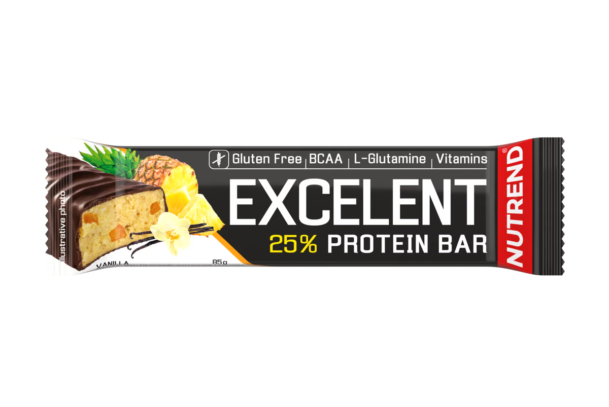 Протеїновий батончик Nutrend Excelent Protein Bar 85 g Vanilla Pineapple										