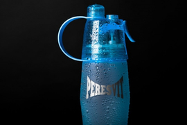 Спортивна пляшка з розпилювачем Peresvit 2xCool Sport Bottle Frosty Blue, Фото № 3