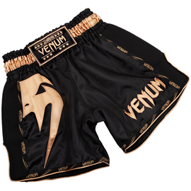 Шорти для тайсього боксу Venum Giant Muay Thai Shorts Black Gold