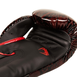 Боксерські рукавиці Venum Fusion Boxing Gloves Red Black, Фото № 3