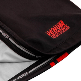Рашгард Venum Logos Short Sleeves Rashguard Black Red, Фото № 6