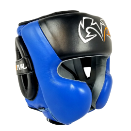 Шолом для боксу Rival RHG30 Training Headgear Black Blue