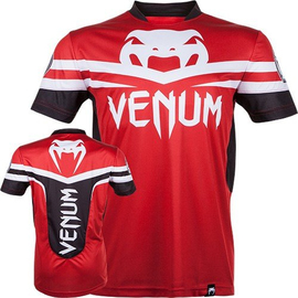 Футболка для тренировок Venum Jose Aldo UFC 163 Ltd Editon Dry Tech T-shirt - Red