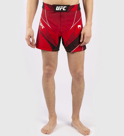 Легкие шорты для ММА Venum Authentic UFC FightNight Short Fit Pro Line Red