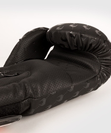 Боксерские перчатки Venum Impact Monogram Boxing Gloves Black Pink Gold, Фото № 6