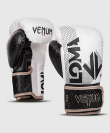 Боксерские перчатки Venum Loma Arrow Black White, Фото № 5