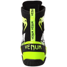 Боксерки Venum Elite VTC 2 Edition Boxing Shoes Black Neo Yellow, Фото № 6