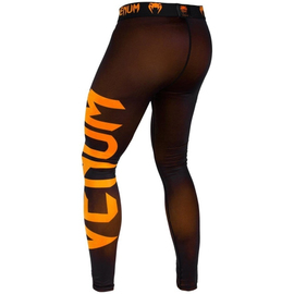 Компрессионные штаны Venum Giant Spats Black/Orange, Фото № 2