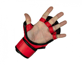 Рукавиці Title MMA Voyager Safe Spar Gloves Red Black, Фото № 2