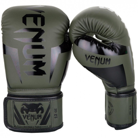 Боксерські рукавиці Venum Elite Boxing Gloves Khaki Black, Фото № 2