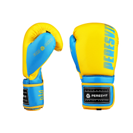 Боксерские перчатки Peresvit Core Boxing Gloves Blue Yellow
