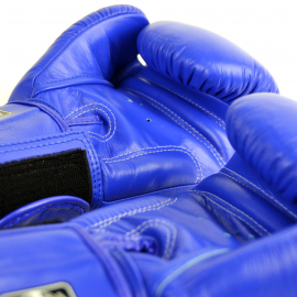 Боксерські рукавиці Twins Velcro BGVL3 Blue, Фото № 3