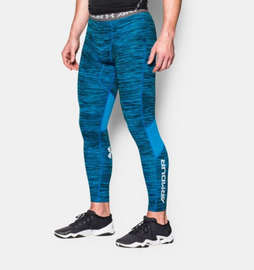 Компрессійні штани Under Armour HeatGear CoolSwitch Compression Leggings Electric Blue, Фото № 3