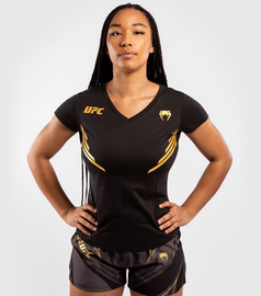 Жіноча футболка Venum UFC Fight Night Replica Black Gold