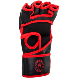 Перчатки MMA Venum Challenger MMA Gloves Without Thumb Black Red, Фото № 4