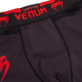 Компрессионные штаны Venum Logos Tights Black Red, Фото № 6