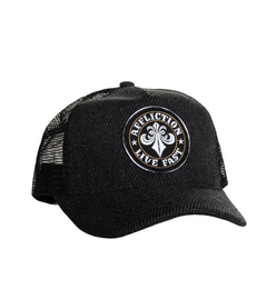 Бейсболка Affliction Steele Hat Black
