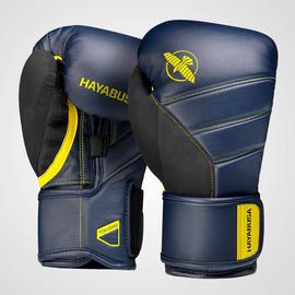 Боксерські рукавиці Hayabusa T3 Boxing Gloves Navy Yellow