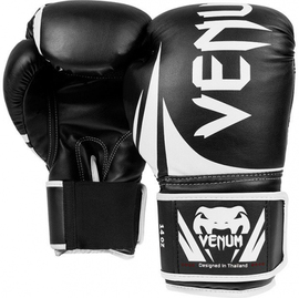 Боксерські рукавиці Venum Challenger 2.0 Boxing Gloves Black White, Фото № 3